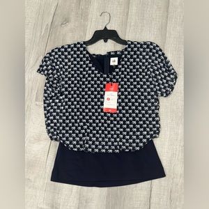 Women’s Cabi size small elephant print top